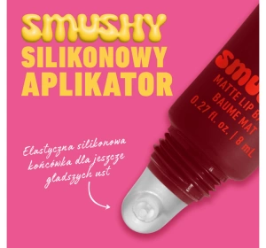 NYX Professional Makeup Smushy матовий бальзам для губ 08 Smudge Fudge 8 мл