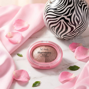 Lovely Harmony Baked Duo Eyeshadow дуэт блестящих теней для век 01 4 г