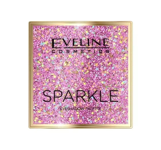 EVELINE EYESHADOW PALETTE ПАЛЕТКА ТІНЕЙ ДЛЯ ПОВІК SPARKLE 19,8Г