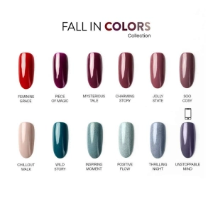 NEONAIL FALL IN COLORS ГЕЛЬ-ЛАК 8764 FEMININE GRACE 7,2МЛ