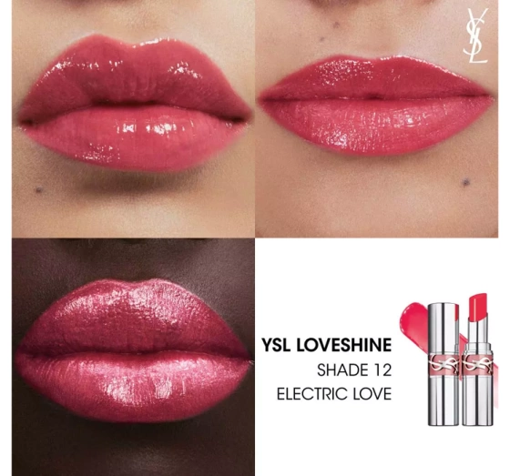 Yves Saint Laurent YSL Loveshine помада для губ 12 Electric Love 3,2 г