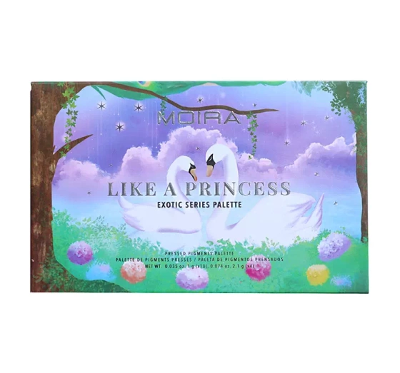 MOIRA EXOTIC ПАЛІТРА ТІНЕЙ ДЛЯ ПОВІК LIKE A PRINCESS 18,4Г