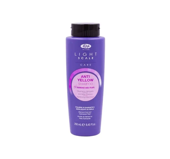 LISAP MILANO LIGHT SCALE CARE ANTI-YELLOW ШАМПУНЬ ДЛЯ ВОЛОС 250МЛ