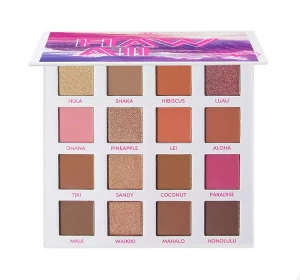 BH COSMETICS TRAVEL ПАЛЕТКА ТІНЕЙ ДЛЯ ПОВІК HANGIN' IN HAWAII 16Г
