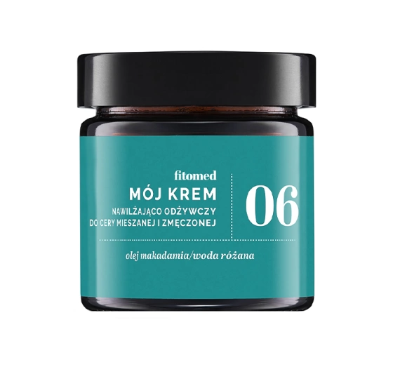 FITOMED MÓJ KREM NR 6 ЗВОЛОЖУЮЧИЙ І ЖИВИЛЬНИЙ КРЕМ ДЛЯ КОМБІНОВАНОЇ ШКІРИ 55Г
