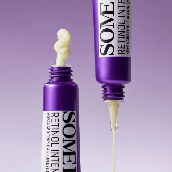 Some By Mi Retinol Intense Advanced Triple Action Eye Cream крем под глаза против морщин с ретинолом 0,1% 30 мл