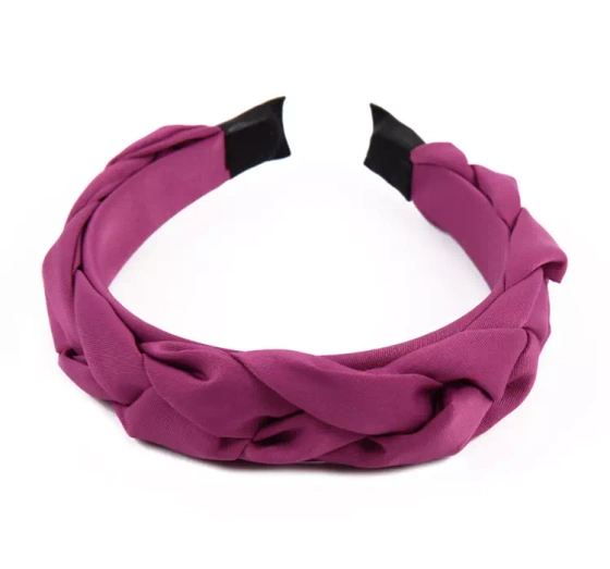 Нажмите на картинку, чтобы ее увеличить DONEGAL ОБРУЧ ДЛЯ ВОЛОС КОСИЧКА FA-5861 ФИОЛЕТОВЫЙ