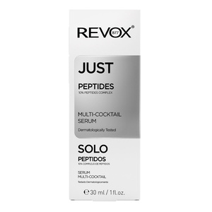 Revox B77 Just Peptides Multi-Cocktail Serum — антивозрастная сыворотка для лица с 10%-ным пептидным комплексом, 30 мл