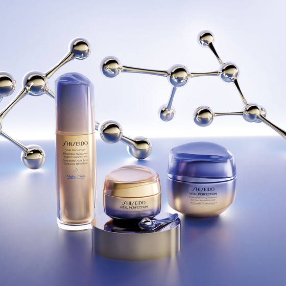 Нажмите на картинку, чтобы ее увеличить Shiseido Vital Perfection Overnight Firming Treatment антивозрастной ночной крем для лица, 50 мл