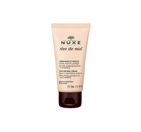 NUXE REVE DE MIEL HAND AND NAIL CREAM КРЕМ ДЛЯ РУК И НОГТЕЙ ДЛЯ СУХОЙ КОЖИ 50МЛ