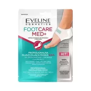 EVELINE FOOT CARE MED+ ВІДЛУЩУВАЛЬНА МАСКА S.O.S. ДЛЯ СТОП 1ПАРА