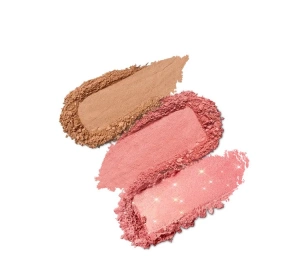 KIKO Milano Multu Finish Trio палітра для контурування 01 Coral 7г