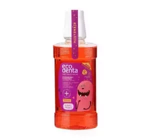 ECODENTA ЖИДКОСТЬ ДЛЯ ПОЛОСКАНИЯ РОТОВОЙ ПОЛОСТИ ДЛЯ ДЕТЕЙ КЛУБНИКА 250МЛ