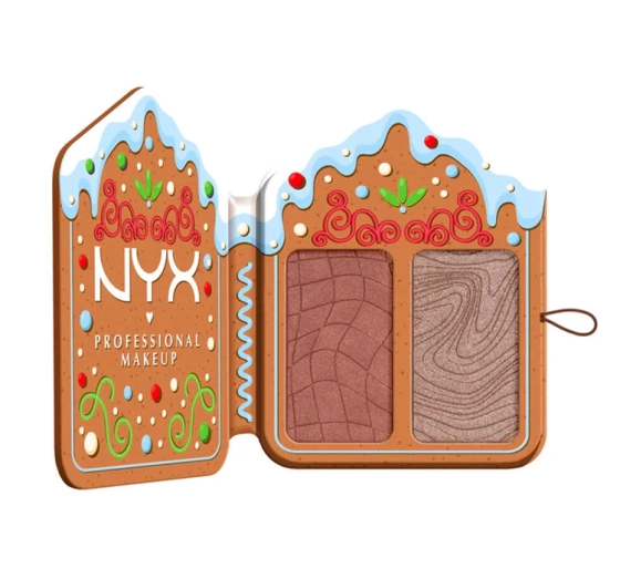 Нажмите на картинку, чтобы ее увеличить NYX Professional Makeup Buttermelt Face Palette Cocoa And Spice палитра для контурирования лица Deep 2 x 5 г