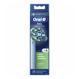 Oral-B Pro Cross Action змінні насадки до електричної зубної щітки 4 штуки
