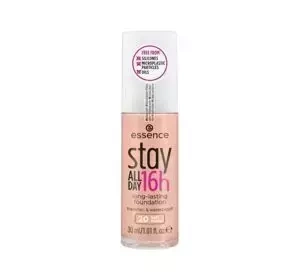 ESSENCE STAY ALL DAY 16H СТІЙКИЙ ТОНАЛЬНИЙ ЗАСІБ 20 SOFT NUDE 30МЛ