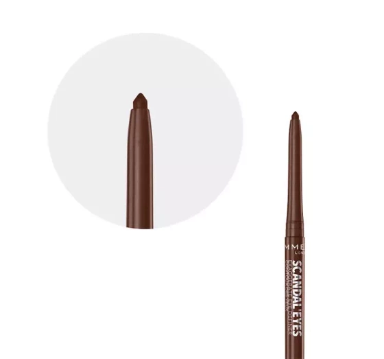 RIMMEL SCANDAL'EYES EXAGGERATE АВТОМАТИЧЕСКИЙ КАРАНДАШ ДЛЯ ГЛАЗ 002 CHOCOLATE BROWN 0,35Г