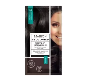 MARION RECOLORED ОТТЕНОЧНЫЙ ШАМПУНЬ ДЛЯ ВОЛОС 3.1 BLACK COFFEE 35МЛ