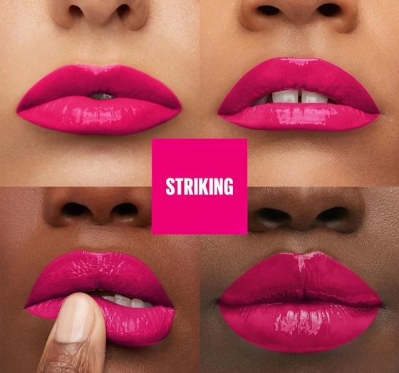 MAYBELLINE SUPERSTAY VINYL INK ВИНИЛОВАЯ ПОМАДА ДЛЯ ГУБ 150 STRIKING 4,2МЛ