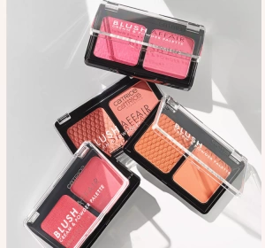 Catrice Blush Affair палитра кремовых и пудровых румян 020 Pleasing Pink 6г
