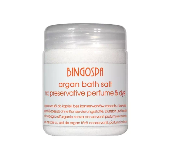 BINGOSPA СІЛЬ ДЛЯ КУПАННЯ АРГАНОВА 550Г