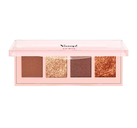 PUPA MILANO VAMP! ПАЛЕТКА ТЕНЕЙ ДЛЯ ВЕК 002 GOLD BRONZE 5,2Г