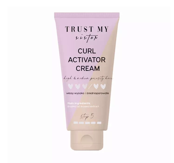 TRUST MY SISTER CURL ACTIVATOR CREAM КРЕМ ДЛЯ СТИЛИЗАЦИИ КУЧЕРЕВЫХ ВОЛОС 150 МЛ 