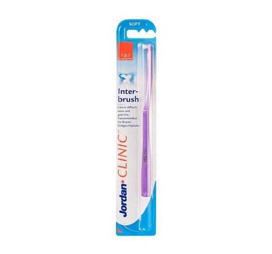 JORDAN CLINIC INTERBRUSH МОНОПУЧКОВАЯ ЩЕТКА ДЛЯ ЗУБОВ SOFT