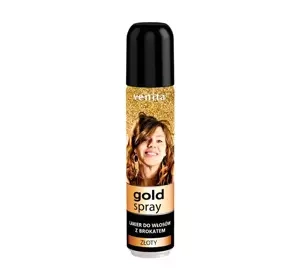 VENITA ЛАК ДЛЯ ВОЛОС С БЛЕСТКАМИ GOLD 75МЛ