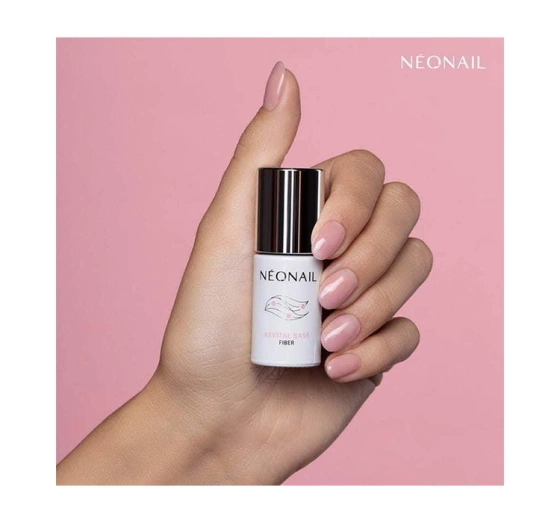 Нажмите на картинку, чтобы ее увеличить NEONAIL REVITAL BASE FIBER БАЗА ДЛЯ ГЕЛЬ-ЛАКА 8172 WARM COVER 7,2МЛ