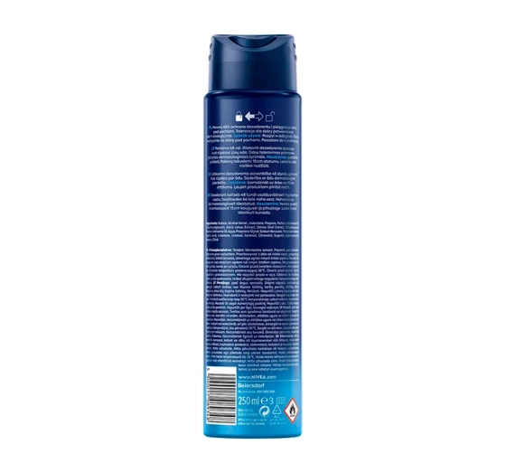 NIVEA MEN FRESH ACTIVE ДЕЗОДОРАНТ-СПРЕЙ 250МЛ