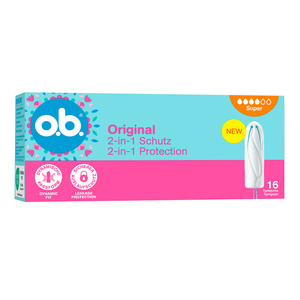 O.B. Original Reliable Protection тампони Super 16шт