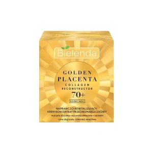 BIELENDA GOLDEN PLACENTA КРЕМ ПРОТИВ МОРЩИН НА ДЕНЬ И НОЧЬ 70+ 50МЛ