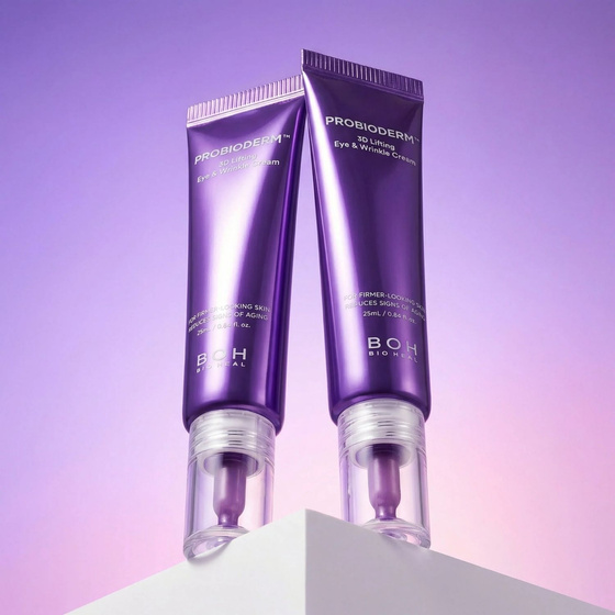 Bioheal Boh Probioderm 3D Lifting Eye & Wrinkle Cream антивозрастной крем для кожи вокруг глаз с коллагеном, 2 x 25 мл