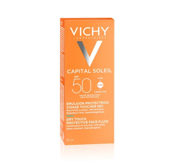 VICHY CAPITAL SOLEIL МАТИРУЮЩИЙ КРЕМ ДЛЯ ЛИЦА SPF50 50МЛ