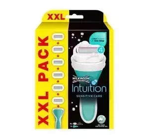 WILKINSON SWORD INTUITION SENSITIVE CARE XXL PACK СТАНОК ДЛЯ ГОЛІННЯ + 5 КАРТРИДЖІВ