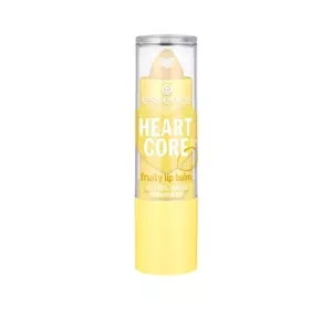 ESSENCE HEART CORE FRUITY LIP BALM ФРУКТОВИЙ БАЛЬЗАМ ДЛЯ ГУБ 04 LUCKY LEMON 3Г