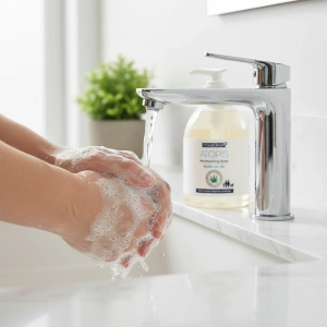 Novaclear Atopis зволожувальне мило для рук з органічною олією конопель 300 мл