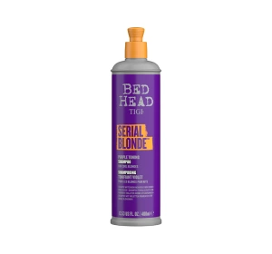 TIGI Bed Head Serial Blonde профессиональный фиолетовый тонирующий шампунь для светлых волос 400 мл