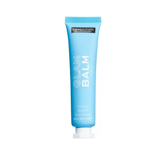 RELOVE GLAM BALM БАЛЬЗАМ ДЛЯ ГУБ COCO NUTTY 15МЛ