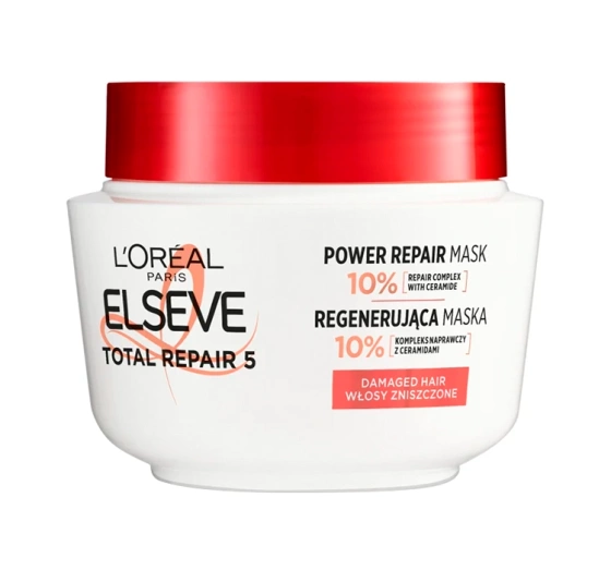 LOREAL ELSEVE TOTAL REPAIR 5 МАСКА ДЛЯ ВОЛОС 300МЛ