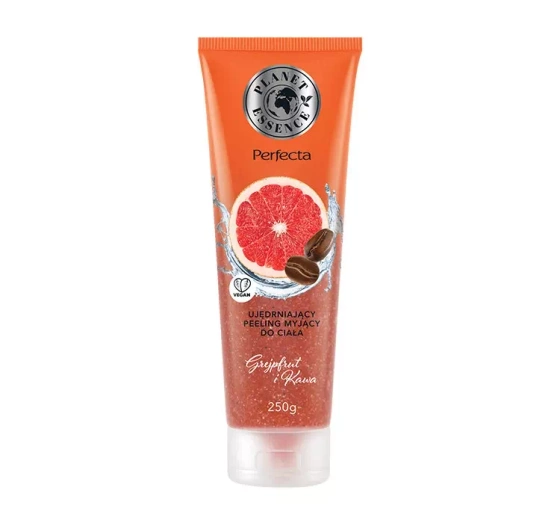 PERFECTA PLANET ESSENCE ЗМІЦНЮВАЛЬНИЙ ПІЛІНГ ДЛЯ ТІЛА ГРЕЙПФРУТ І КАВА 250Г