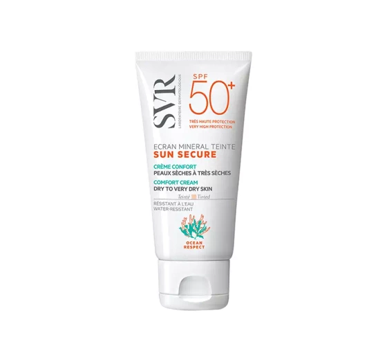 SVR SUN SECURE COMFORT CREAM ТОНАЛЬНИЙ СОНЦЕЗАХИСНИЙ КРЕМ SPF50+ 60Г