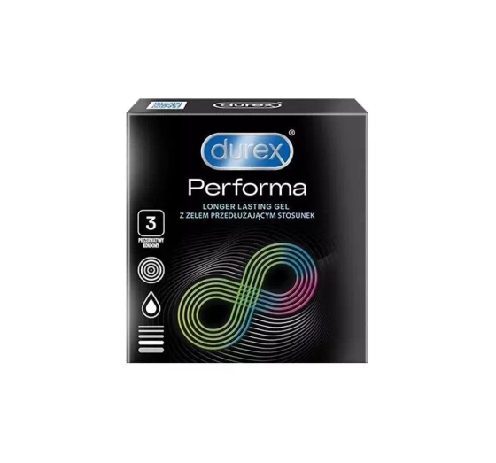 DUREX PERFORMA ПРЕЗЕРВАТИВИ 3 ШТУКИ