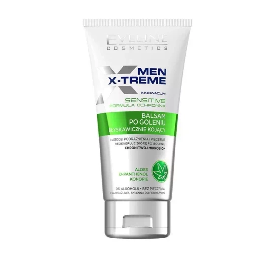EVELINE MEN X-TREME SENSITIVE МИТТЄВО ЗАСПОКІЙЛИВИЙ БАЛЬЗАМ ПІСЛЯ ГОЛІННЯ 150МЛ