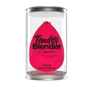 CLAVIER BEAUTY MAKE UP BLENDER СПОНЖ ДЛЯ МАКІЯЖУ СУПЕР М'ЯКИЙ СКОШЕНИЙ РОЖЕВИЙ