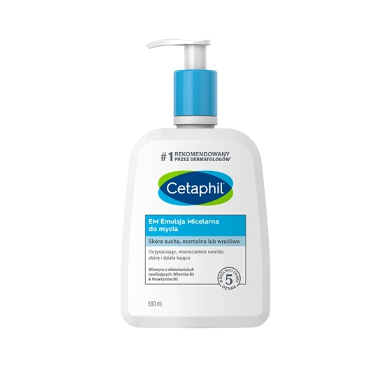 CETAPHIL EM МИЦЕЛЛЯРНАЯ ЭМУЛЬСИЯ ДЛЯ МЫТЬЯ 500МЛ
