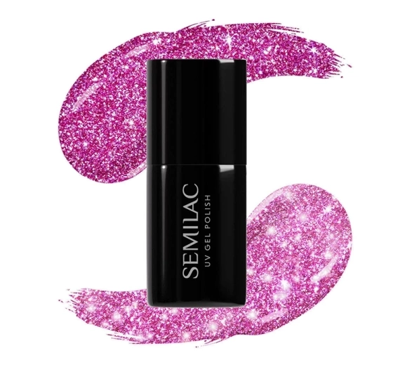 Натисніть на картинку, щоб її збільшити SEMILAC IT’S TIME TO SHINE ГЕЛЬ-ЛАК 462 PINK BUBBLES 7МЛ
