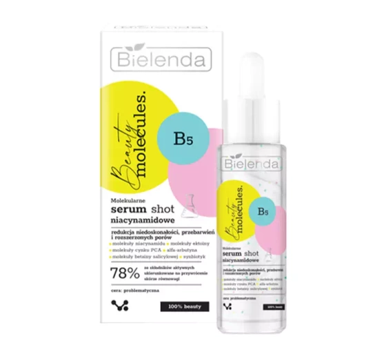 BIELENDA BEAUTY MOLECULES МОЛЕКУЛЯРНА НІАЦИНАМІДОВА СИВОРОТКА 30Г