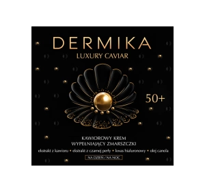 Dermika Luxury Caviar крем для заповнення зморшок Caviar 50+ на день і ніч 50 мл